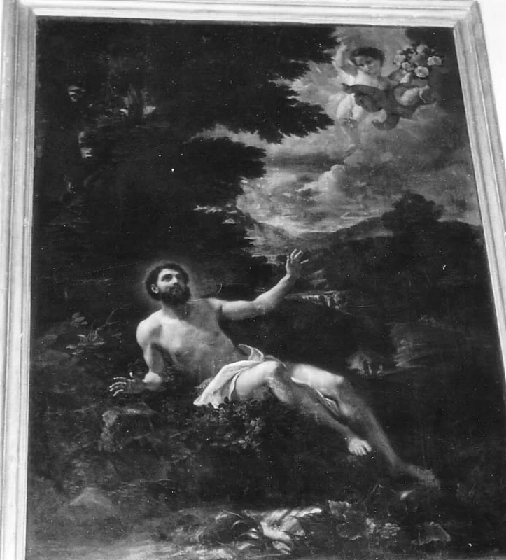 Beato Giovanni Chigi nel deserto - Palazzo Chigi, Ariccia, Roma